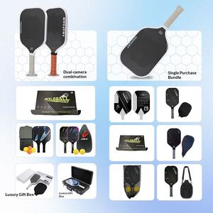 مضرب تنس CRBN من الجيل الرابع مصنوع من ألياف الكربون T700 مع نواة رغوية للرياضات الخارجية واللياقة البدنية والتدريب الاحترافي، وزن 225 جرام - Product Image 4