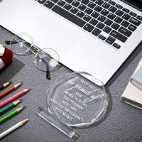 Trophée en cristal gravé avec logo personnalisé, cadeau d'affaires, vente en gros, trophée de récompense en verre personnalisable et designable