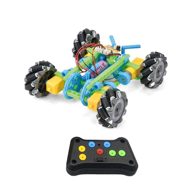 Educational Remote Control Building Block Racing Car Diy Stem Rc Car Kit Toy