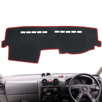 Für Isuzu D-Max Luv 2002-2016 Auto Mittelkonsole Armaturenbrett-Abdeckung Sonnenschutzmatte Rutschfeste Sicherheits-Fahrmatte