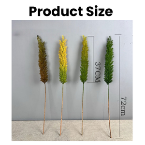 Wholesale Artificial Foxtail Green 72cm <b>Plastic</b> Artificial Greenery <b>Plant</b> for Home Wedding Party Decorations - Product Image 2