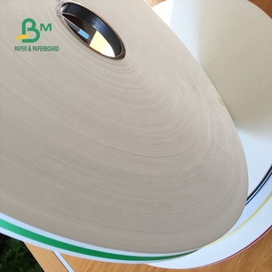 Rotoli di carta di paglia di taglio 60gsm di materia prima Ecofriendly per cannuccia - Product Image 3