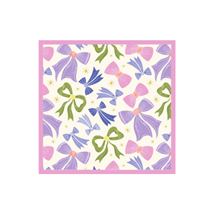 DAMAI Sweet Birthday Party Tableware Supplies Bowknot <b>Disposable</b> Paper Plate Napkins Cup Cake Toppers <b>Tablecloth</b> Banner - Product Image 6