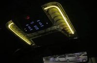 Lampe de lecture intérieure à LED Pièces modifiées Accessoires d'intérieur automobile Couverture pour Toyota Alphard Vellfire 30