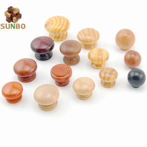 Hiện đại <span class=keywords><strong>varnished</strong></span> tủ gỗ knobs ít ngăn kéo tủ quần áo Knob xử lý cho nhà bếp tủ quần áo trường học và hội thảo ứng dụng - Product Image 5
