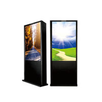 Kiosque publicitaire Android pour l'extérieur de 32 pouces, signalisation numérique capacitive à écran tactile, option 8G + 64G pour ascenseurs, centres commerciaux