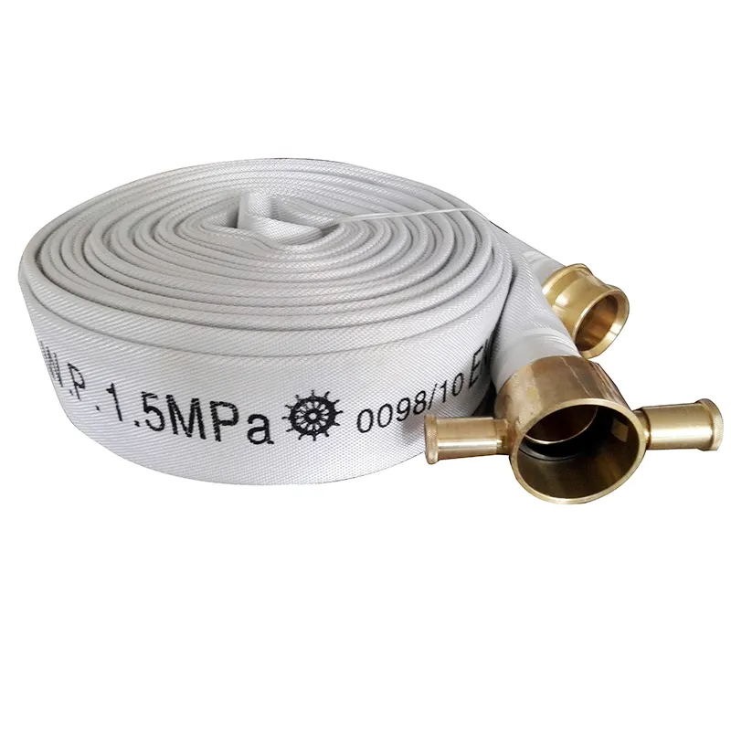 China High Pressure 4 Inch 30m Fire Hoses Canvas Pipe for Agriculture Irrigation