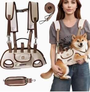 GLIWAY Hands-Free Dog <b>Backpack</b> Carrier for Small Dogs, Dog Lift Harness, Portable Breathable Pet Carrier <b>Backpack</b> - Product Image 1