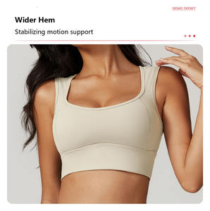 XW-DWX8793 Nouveau design de vêtements de sport pour femmes, <span class=keywords><strong>haut</strong></span> court à dos ouvert à séchage rapide, soutien-gorge de yoga à fort impact, veste de course à pied, entraînement, remise en forme - Product Image 4