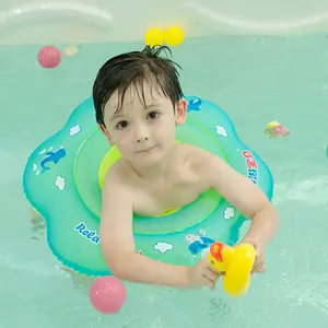 Flotteur gonflable de natation de bébé de PVC écologique fait sur commande d'usine pour la piscine avec le flotteur de bébé de sécurité et de confort de siège