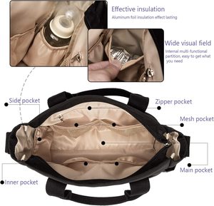 Borse per Pannolini Bonita Mommy, Zaini per Neonati di Grande Capacità, Pratica Borsa Termica per Allattamento, Borsa per Mamma e Papà - Product Image 6