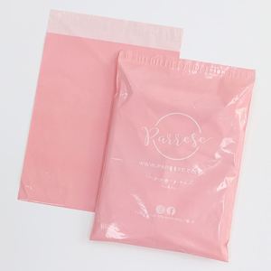 Bolsas de Envío de Poliéster Rosa y Negro Personalizadas, Impermeables, Reciclables, para Ropa, Bolsas de Embalaje de Plástico - Product Image 2