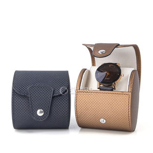 Boîte de rangement pour montre en cuir de luxe avec logo personnalisé, boîte de présentation pour montre, emballage cadeau - Product Image 5