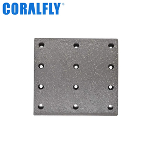 Plaquettes de frein semi-métalliques 19939 WVA19939 3095179 2709765 2709426 3095169 2708361 3093259 pour camions VOLVO - Product Image 2