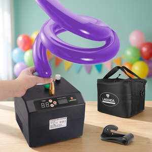Fast Inflating Electric Plastic Modern Modeling Balloon <b>Pump</b> with <b>Battery</b> WP-0006 for Party Decorations by ZF Global Export - Product Image 3