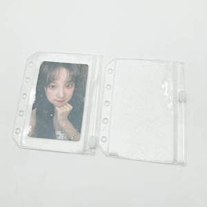 Offres Spéciales Nouveau Transparent PVC Budget Binder Zipper Bag A8 M5 <span class=keywords><strong>Mini</strong></span> Clear Scrub Multicolore Budget Binder Enveloppes - Product Image 2