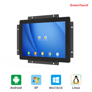 Greentouch tất cả trong một cảm ứng PC 9.7 inch Kích thước nhỏ sản phẩm màu đen cho kinh doanh màn hình cảm ứng LCD SSD TFT Sử dụng PC 4GB Win 128G/ - Product Image 5