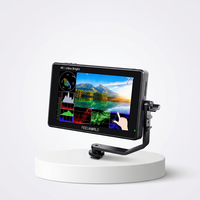 Monitor de Campo para Cámara DSLR FEELWORLD LUT7S PRO de 7 Pulgadas y 2200nits, Ultra Brillante, Pantalla Táctil 3D, Entrada y Salida HDMI 4K 3G-SDI