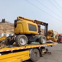 Plateforme élévatrice articulée diesel XGA16K de 16,6 m, capacité de 350 kg, plateforme de travail mobile pour la construction