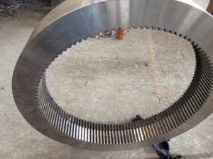 El anillo de engranaje interior de acero forjado 42CrMoA se aplica a la caja de engranajes de energía eólica - Product Image 3