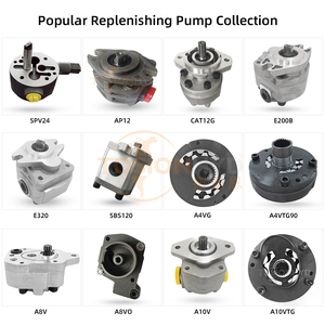 Nouveau kit de réparation pour ensemble de pompe hydraulique en acier inoxydable HPV091 EX120-2 EX200-2, pompe de surpression à circuit fermé pour huile - Product Image 6