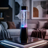 Lampe de spectacle créative Tornado à LED multicolore, en plastique blanc neutre, 5V, pour bureau, effet danse de l'eau, veilleuse tendance