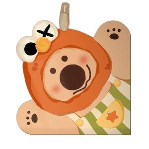 קריקטורה דוב בצורת סופג רחצה חינם מחצלת חדר אמבטיה כיף חדר אמבטיה ו שטיח רצפת מקלחת - Product Image 5