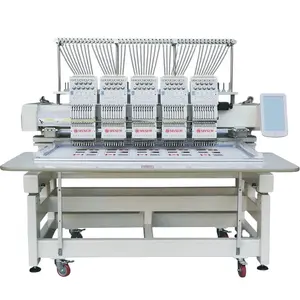 MHS 905 MYSEW Automatic professional 5-head high speed multi-function clothes embroidery and sewing machine
