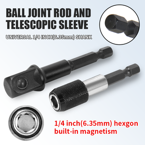 Jeu de tournevis multi-embouts en acier allié S2, embouts magnétiques, kit d'outils de réparation professionnels avec étui de rangement - Product Image 5