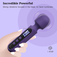 Vibrateur baguette OEM, kits de jouets sexuels pour couples adultes avec stimulateur clitoridien, point G, gland, et masseur réaliste en forme de dildo, personnalisable