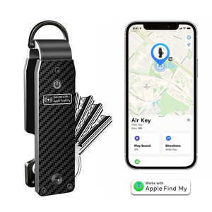 Cartera Inteligente para Llaves Compacta Organizador y Soporte para Llaves de Coche Rastreador Localizador de Llaves de Metal Compatible con AirTag Llavero al por Mayor - Product Image 2