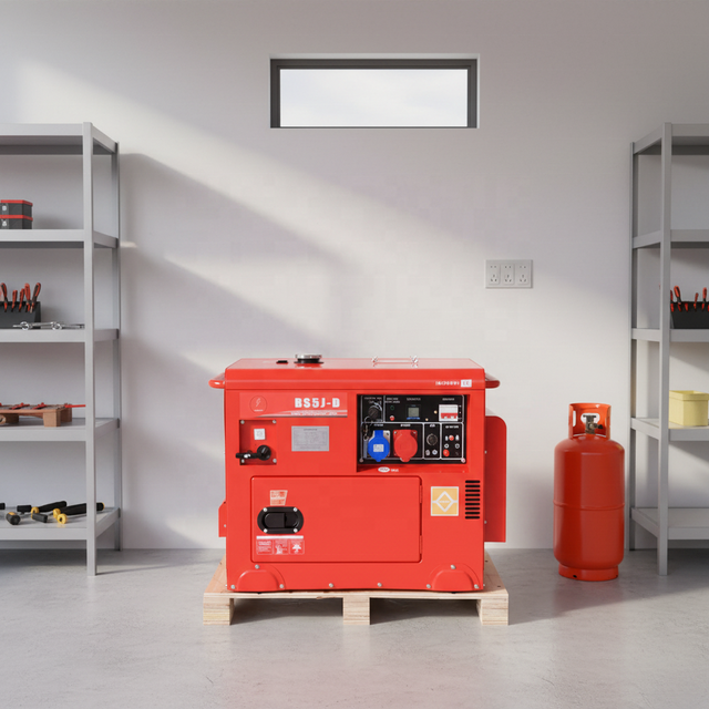 Open Silent 5kw 8kw 10kw Portable Dual Fuel Gas Generator Set Natural Gas Gasoline Power Inverter Propane Generator for Home