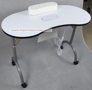 <span class=keywords><strong>Table</strong></span> de <span class=keywords><strong>manucure</strong></span> pliable portable moderne et économique avec ventilateur d'extraction et roulettes pour salon de <span class=keywords><strong>manucure</strong></span> - Product Image 2