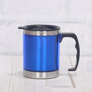 Botella de Agua con Aislamiento al Vacío de Acero Inoxidable de Doble Capa con Asa <span class=keywords><strong>para</strong></span> Café, <span class=keywords><strong>para</strong></span> <span class=keywords><strong>Estudiar</strong></span> y Trabajar en Interiores - Product Image 4