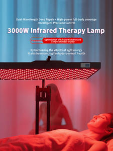 Panneau de <span class=keywords><strong>luminothérapie</strong></span> rouge haute puissance 3000W 660nm LED infrarouge proche Base G5 pour usage médical et domestique Soulagement de la douleur Régénération cutanée - Product Image 1