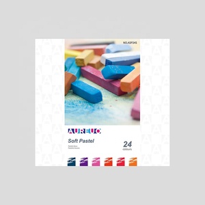 AUREUO Set di 24 Colori Pastelli Morbidi per Artisti, Prezzo di Fabbrica, per Pittura e Disegno Creativo, Ideale per Principianti - Product Image 2