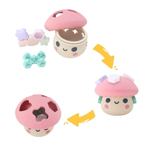 Paisen Safe Silicone fungo costruzione Puzzle per bambini di <span class=keywords><strong>3</strong></span> <span class=keywords><strong>anni</strong></span> sviluppo sensoriale giocattolo educativo per il <span class=keywords><strong>gioco</strong></span> della famiglia - Product Image 5