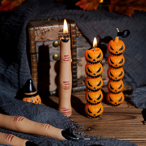Velas artísticas hechas a mano para Halloween, velas creativas de varilla larga para decoración de fiestas, velas aromáticas creativas para aromaterapia - Product Image 4