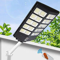 Farolas Solares, Luces Solares para Jardín, Iluminación Exterior, Impermeables IP65 y con Protección Contra Rayos, Certificación CE