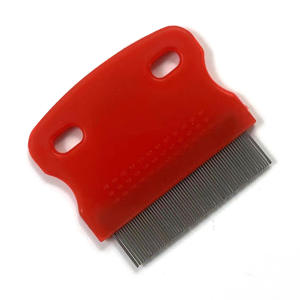 Pettine anti pidocchi in metallo per la pulizia delle lenti <span class=keywords><strong>nit</strong></span> in acciaio inossidabile - Product Image 3