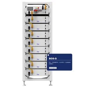 Deye ESS BOS-G LiFePO4 US EU Battery Pack 51.2V 100Ah Home Deye Solar Battery Energy Storage System Container