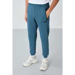 Pantalon de jogging en molleton vert forêt pour homme Cesar Orman, taille élastique, décontracté, respirant - Product Image 5