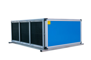 Unidad de tratamiento de aire de retorno de acero galvanizado que ahorra energía Filtro tejido sintético para escuelas Hospitales comerciales de alta calidad - Product Image 4