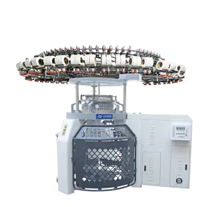 High Speed Small Diameter Single Jersey Circular Knitting Machinery