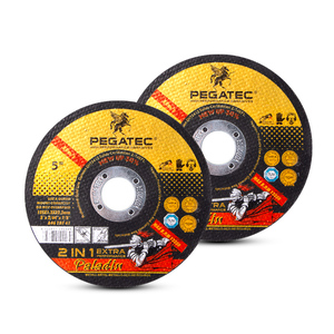 Disque de coupe tranchant pour meuleuse d'angle PEGATEC 5'' <span class=keywords><strong>125</strong></span> <span class=keywords><strong>x</strong></span> 1,2 <span class=keywords><strong>x</strong></span> 22 en oxyde - Product Image 2