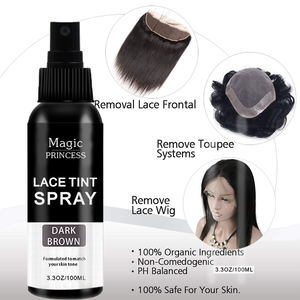 Colle et dissolvant pour dentelle imperméable à l'eau avec logo personnalisé, bâton de cire à <span class=keywords><strong>action</strong></span> rapide, 100ml, ensemble de coiffure et d'extension de cheveux en spray pour dentelle - Product Image 5