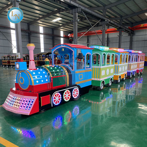 รถไฟไร้รางสำหรับบ้านและห้างสรรพสินค้าออกแบบมาอย่างดีสำหรับสวนสนุกนักท่องเที่ยวเที่ยวชมสถานที่โดยตรง - Product Image 1