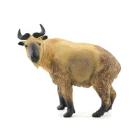 Figurines de bétail réaliste en PVC massif, best-seller transfrontalier : Gnou, Antilope, Bovin – Décoration de maternité et de maison