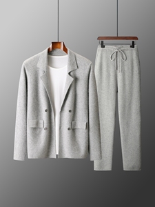 <span class=keywords><strong>Cardigan</strong></span> en cachemire tendance pour <span class=keywords><strong>homme</strong></span>, à associer décontractément à une veste en <span class=keywords><strong>laine</strong></span> et un pantalon à jambes droites - Product Image 6