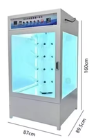 Machine industrielle et commerciale de lavage et de séchage de chaussures en acier inoxydable avec nettoyage liquide 380V/220V